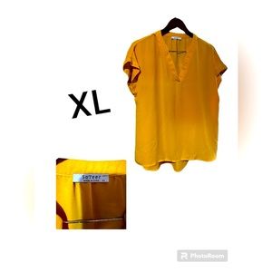 Mustard Yellow Boutique Top